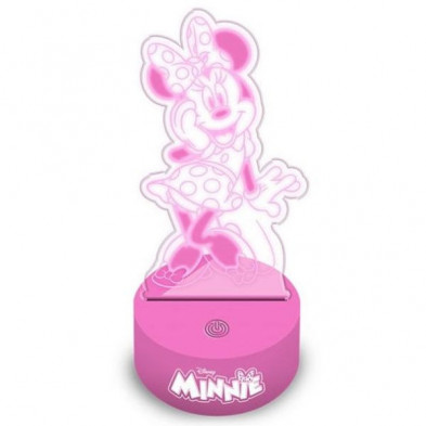 Imagen lámpara led 3d minnie mouse