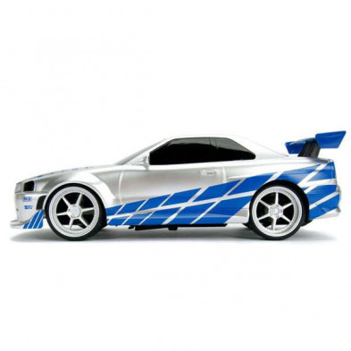 imagen 1 de coche r/c fast and furious nissan skyline gtr 1/24