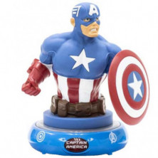 LÁMPARA DE NOCHE 3D AVENGERS CAPITÁN AMÉRICA