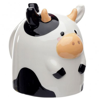 imagen 1 de tazón de ceramica 3d con forma de vaca
