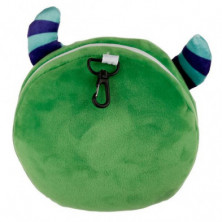 imagen 4 de almohada viaje con crem y antif monstruo verde