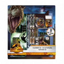 SET DE PAPELERIA JURASSIC WORLD 13 PIEZAS