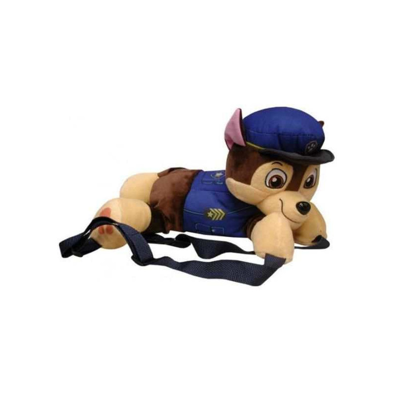 Imagen mochila peluche chase paw patrol