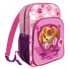 MOCHILA ESCOLAR PAW PATROL SKYE 42CM CARRO ADAPTABLE