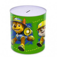 Imagen hucha cilindrica paw patrol