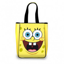 BOB ESPONJA SHOPPING BAG SMILE 29X22X9CM