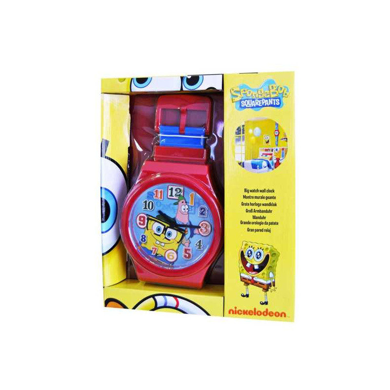 Imagen bob esponja reloj pared jumbo