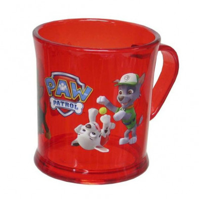 Imagen taza plastico paw patrol