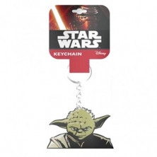 LLAVERO DE GOMA STAR WARS MAESTRO YODA