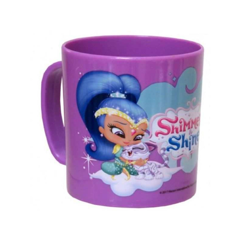 Imagen taza de plastico microondas shimmer&shine