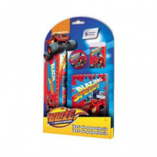 Imagen set de papelería de 5 piezas blaze