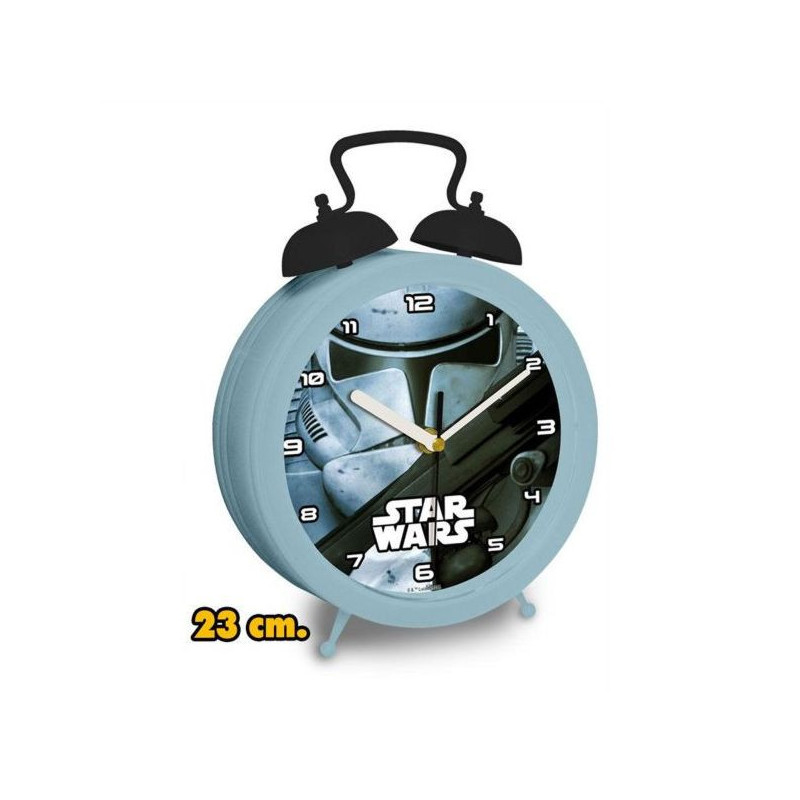 Imagen reloj campanas 23cm soldado clon star wars
