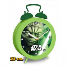 Imagen reloj campanas yoda 23cm star wars