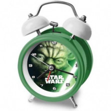 DESPERTADOR CAMPANAS 9CM YODA STAR WARS