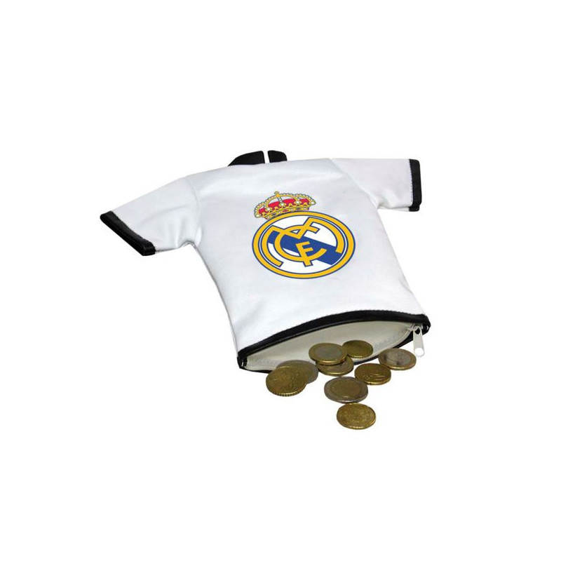 Imagen monedero camiseta real madrid