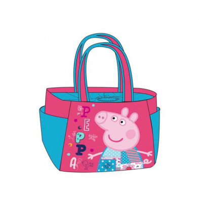 Imagen bolso cremallera peppa 30x13x20cm