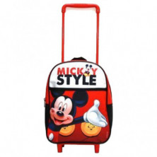 MOCHILA TROLLEY 34CM MICKEY MOUSE