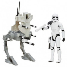 Imagen figura 30cm star wars first order assault walker
