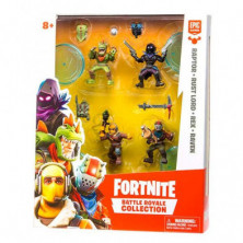 FORTNITE SET 4 FIGURAS 5CM CON ACCESORIOS