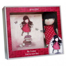 SET REGALO MUÑECA JOYERO LIBRO GORJUSS - NEW HEIGH