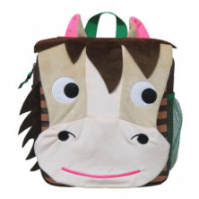 MOCHILA INFANTIL CABALLO ANIMAL BAGOSSE 26X24X10CM