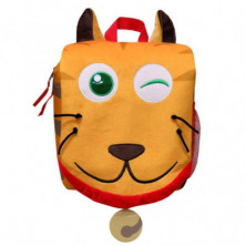 MOCHILA INFANTIL GATO ANIMAL  BAGOSSE 26X24X10CM