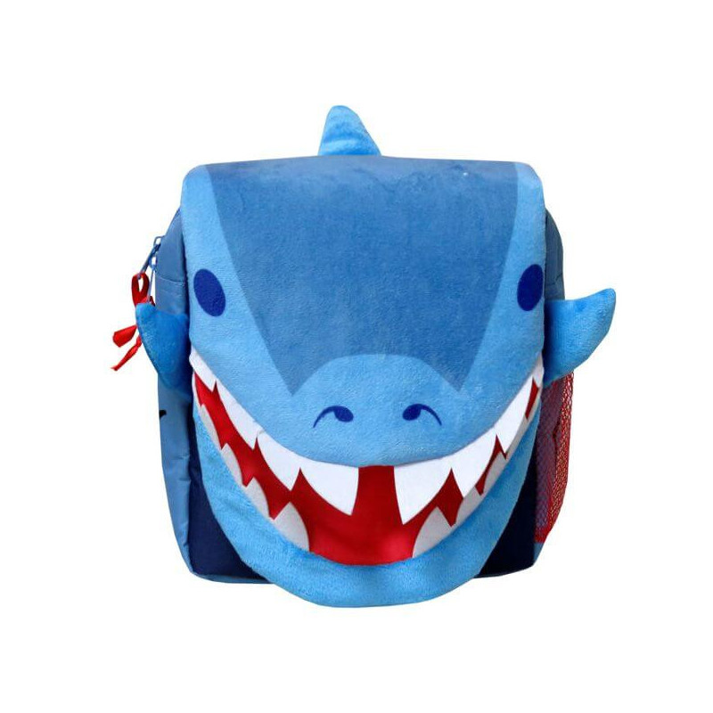 Imagen mochila infantil tiburon  bagosse 26x24x10cm