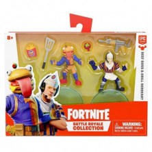 Imagen fortnite set 2 figuras beef boss y grill sergeant