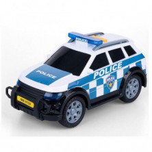 imagen 1 de coche de policia con luz y sonidos teamsterz