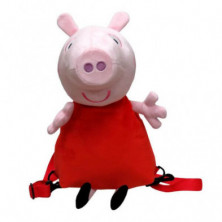 MOCHILA PELUCHE PEPPA PIG 3D  - PEPPA