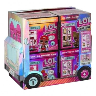 Lol surprise pack muebles muñeca exclusiva