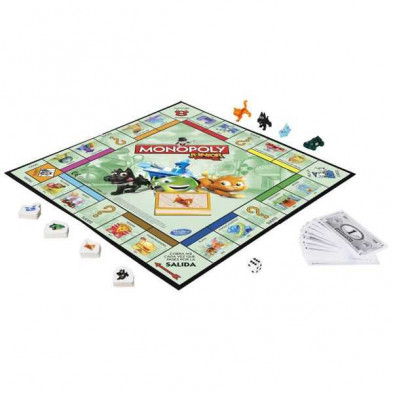 imagen 2 de juego monopoly junior hasbro