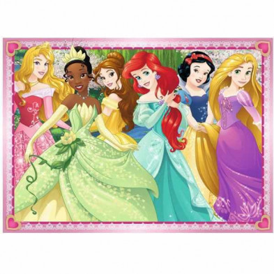 imagen 4 de puzle princesas  4x100 piezas