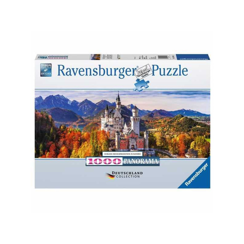 Imagen puzle castillo bavaria 1000 piezas