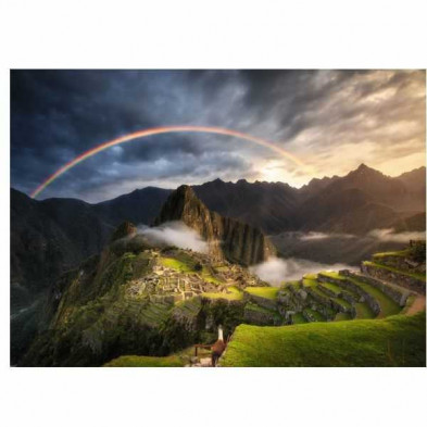 imagen 1 de puzle arcoíris en machu picchu peru 1000 piezas