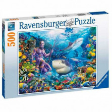 Imagen puzle rey del mar 500 piezas