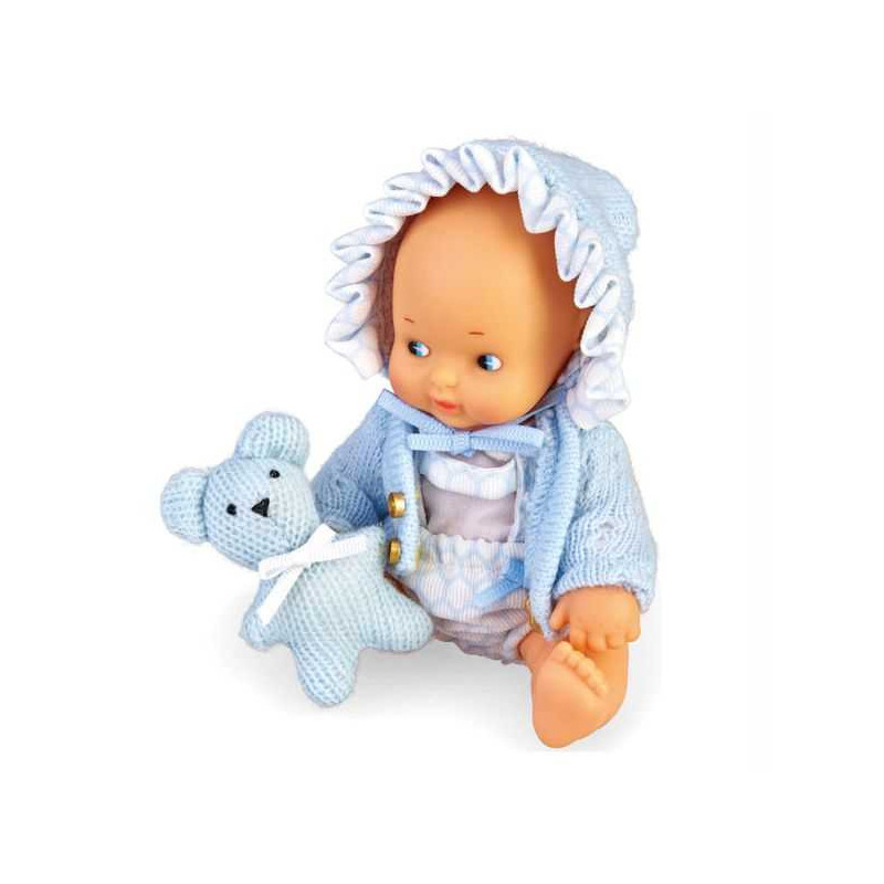 Imagen barrigitas set de bebé con ropita azul
