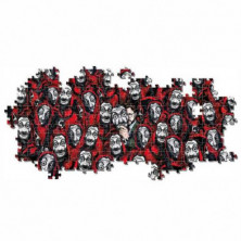 imagen 2 de puzle imposible casa de papel 1000 piezas
