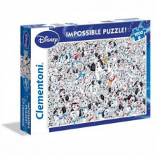Imagen puzle imposible 101 dalmatas 1000 piezas