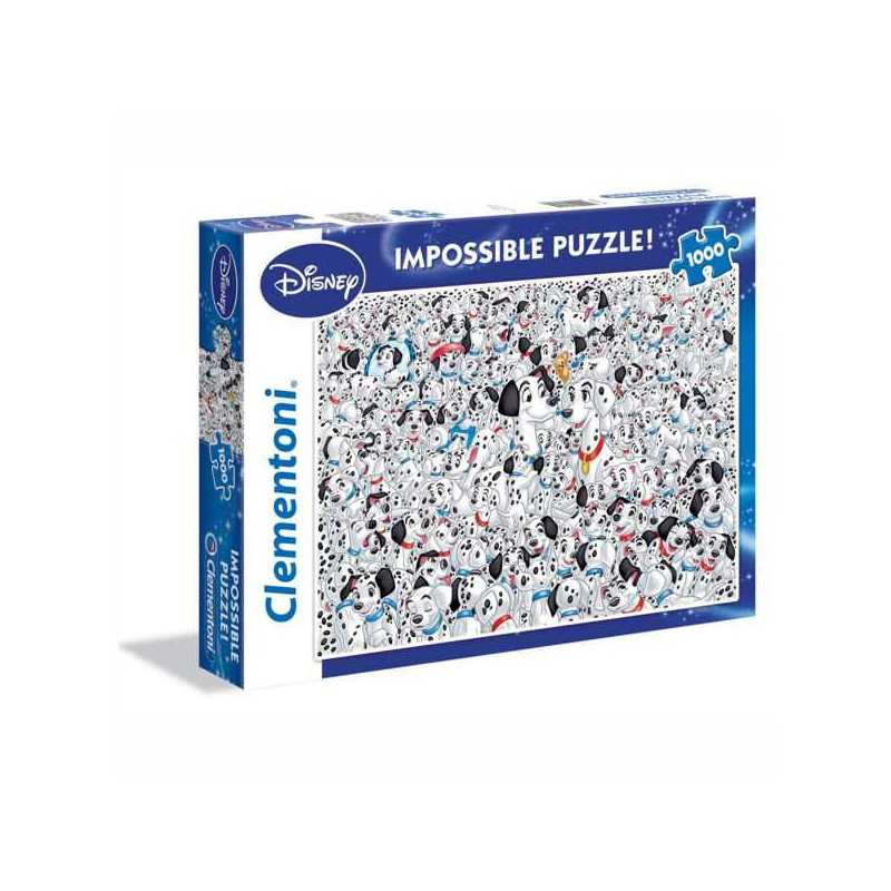 Imagen puzle imposible 101 dalmatas 1000 piezas