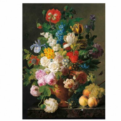 imagen 1 de puzle jarrón con flores van dael1000 piezas