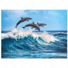 imagen 1 de puzle delfines 500 piezas