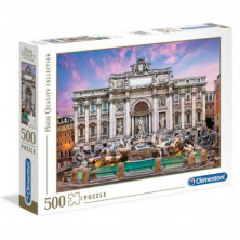 Imagen puzle fontana de trevi 500 piezas