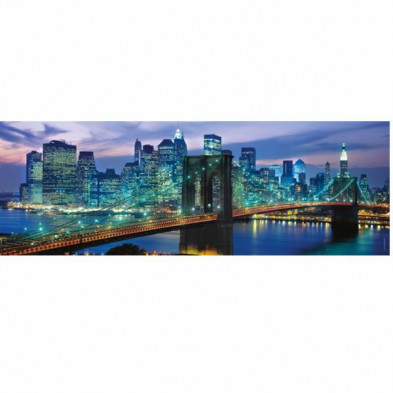 imagen 1 de puzle panoramico puente de brooklyn 1000 piezas