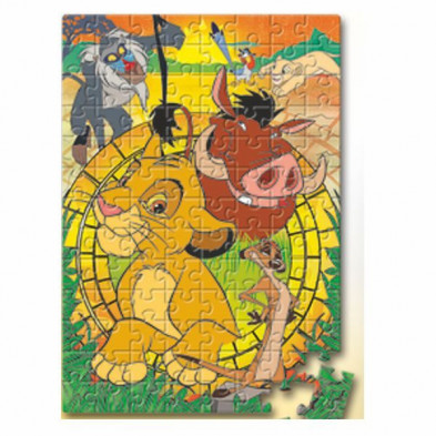 imagen 2 de puzle rey leon 3d 104 piezas