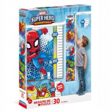Imagen puzle superheroes maxi metro 30 piezas