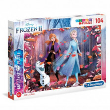 Imagen puzle frozen 2 104 piezas