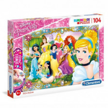 Imagen puzle princesas 104 piezas