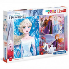 PUZLE FROZEN 2 3 X 48 PIEZAS