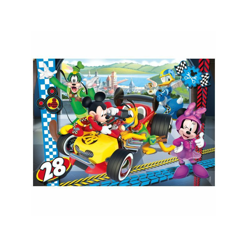 Aventuras Veloces con Nuestro Puzzle Mickey Roadster Racers de 30 ...